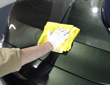 水なし洗車（排水なし）